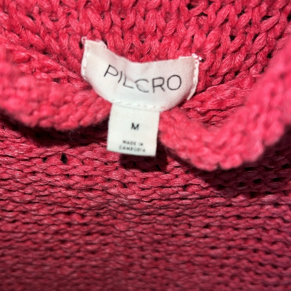 Anthropologie Pilcro Rolled Mock Neck Sweater Tank - Picture 8 of 9